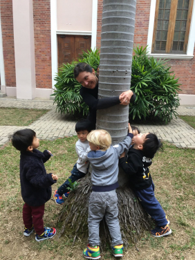 The Play&Grow programme connects preschool children to nature