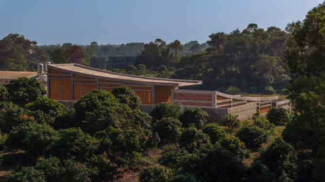 港大明德工程廣西貴港獨嶺教育文化中心項目榮獲2025 年度Architizer A+大獎。