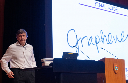 Nobel Laureate Professor Sir Andre Geim takes HKU on a “Random Walk to Graphene” in Inaugural Lecture